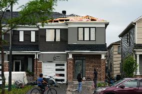 Tornado Hits Ottawa Suburb - Canada