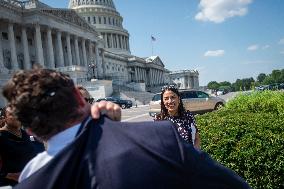 Psychedelics In National Defense Authorization Act Press Conference - Washington