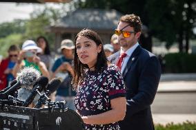 Psychedelics In National Defense Authorization Act Press Conference - Washington