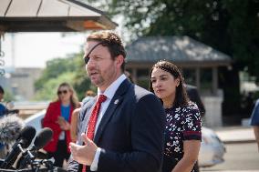 Psychedelics In National Defense Authorization Act Press Conference - Washington