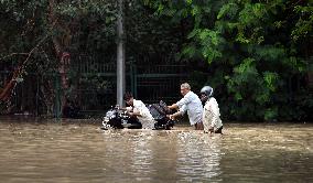 INDIA-NEW DELHI-FLOOD
