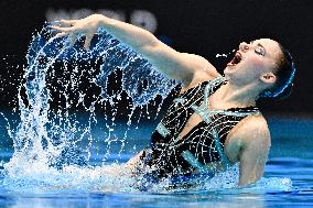 (SP)JAPAN-FUKUOKA-WORLD AQUATICS CHAMPIONSHIPS-ARTISTIC SWIMMING