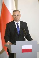 South Korean President Yoon Visits Warsaw
