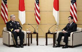 Chairman of U.S. Joint Chiefs of Staff Milley in Japan