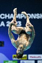 (SP)JAPAN-FUKUOKA-WORLD AQUATICS CHAMPIONSHIPS-DIVING-MEN-1M SPRINGBOARD
