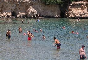 CYPRUS-HEATWAVE-AMBER ALERT