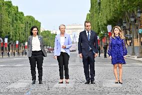 Macron at Bastille Day Parade - Paris