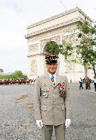 Macron at Bastille Day Parade - Paris