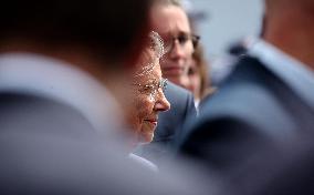 Macron's Walkabout at the End of Bastille Day Parade - Paris