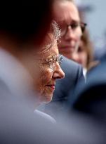 Macron's Walkabout at the End of Bastille Day Parade - Paris