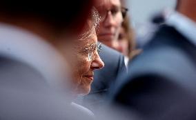 Macron's Walkabout at the End of Bastille Day Parade - Paris