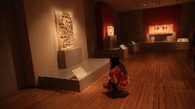 U.S.-TEXAS-FORT WORTH-KIMBELL ART MUSEUM-MAYA ART-EXHIBITION