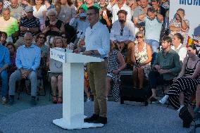 Electoral Rally Of Alberto Nuñez Feijoo In Santander