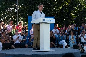 Electoral Rally Of Alberto Nuñez Feijoo In Santander