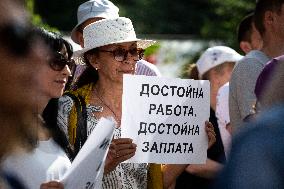 Protest Action In Sofia