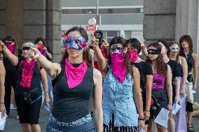 Women Rights Flashmob - Milan