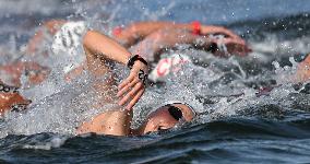 (SP)JAPAN-FUKUOKA-WORLD AQUATICS CHAMPIONSHIPS-OPEN WATER-WOMEN 10KM