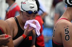 (SP)JAPAN-FUKUOKA-WORLD AQUATICS CHAMPIONSHIPS-OPEN WATER-WOMEN 10KM