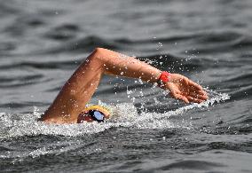 (SP)JAPAN-FUKUOKA-WORLD AQUATICS CHAMPIONSHIPS-OPEN WATER-WOMEN 10KM