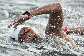 (SP)JAPAN-FUKUOKA-WORLD AQUATICS CHAMPIONSHIPS-OPEN WATER-WOMEN 10KM