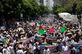 Third Peaceful National March "Animal Welfare With Science" In Mexico City