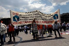 Third Peaceful National March "Animal Welfare With Science" In Mexico City