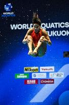 (SP)JAPAN-FUKUOKA-WORLD AQUATICS CHAMPIONSHIPS-DIVING-WOMEN-1M SPRINGBOARD-FINAL