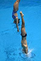 (SP)JAPAN-FUKUOKA-WORLD AQUATICS CHAMPIONSHIPS-DIVING-MIXED 10M PLATFORM SYNCHRONISED