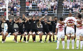 Rugby: Japan vs. All Blacks XV