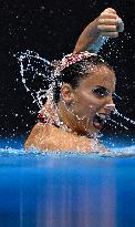 (SP)JAPAN-FUKUOKA-WORLD AQUATICS CHAMPIONSHIPS-ARTISTIC SWIMMING-WOMEN'S SOLO TECHNICAL