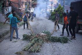 Ghanta Karna Festival In Nepal.