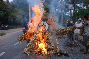 Ghanta Karna Festival In Nepal.