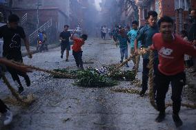 Ghanta Karna Festival In Nepal.