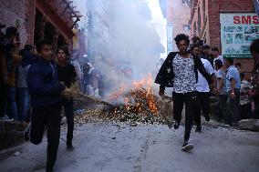 Ghanta Karna Festival In Nepal.