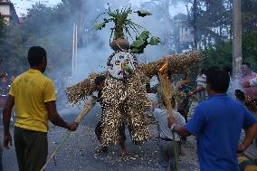 Ghanta Karna Festival In Nepal.