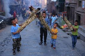 Ghanta Karna Festival In Nepal.