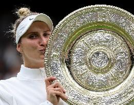 (SP)BRITAIN-LONDON-TENNIS-WIMBLEDON-WOMEN'S SINGLES-FINAL