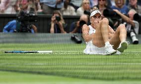 (SP)BRITAIN-LONDON-TENNIS-WIMBLEDON-WOMEN'S SINGLES-FINAL