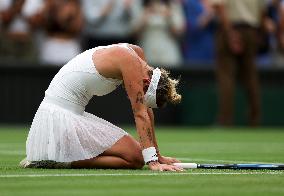 (SP)BRITAIN-LONDON-TENNIS-WIMBLEDON-WOMEN'S SINGLES-FINAL