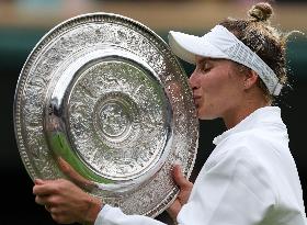 (SP)BRITAIN-LONDON-TENNIS-WIMBLEDON-WOMEN'S SINGLES-FINAL