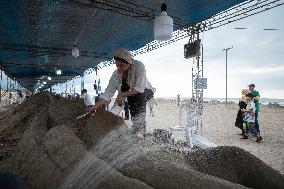 Sand Sculpture Festival In Iran