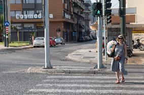 Heatwave In Piraeus