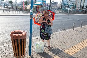 Heatwave In Piraeus