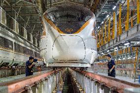 Train Maintenance in Nanjing