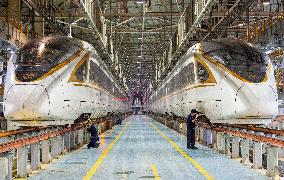 Train Maintenance in Nanjing