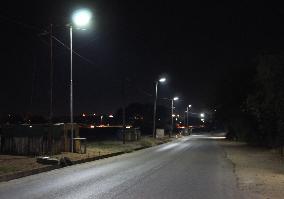BOTSWANA-FRANCISTOWN-SOLAR STREET LIGHTS