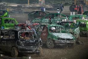 (SP) MALTA-TA'QALI-MINI CAR-DEMOLITION