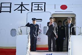 Japan PM Kishida off to Middle East