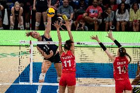 (SP)U.S.-ARLINGTON-VOLLEYBALL-NATIONS LEAGUE-WOMEN-TÜRKIYE VS USA