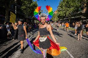 Celebration In Barcelona Of Pride Bcn 2023
